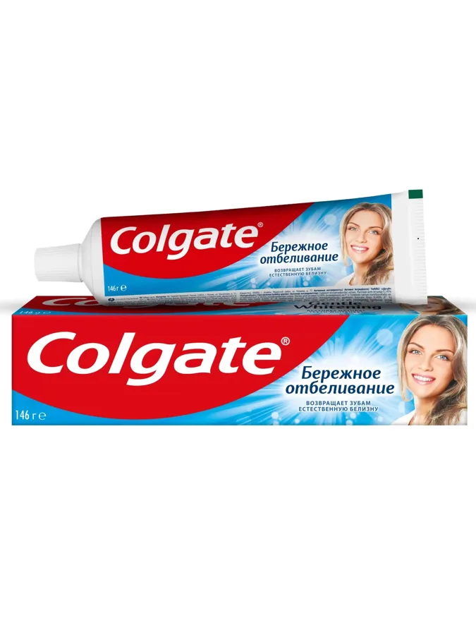 Зубная паста Colgate Бережное отбеливание, 100 мл