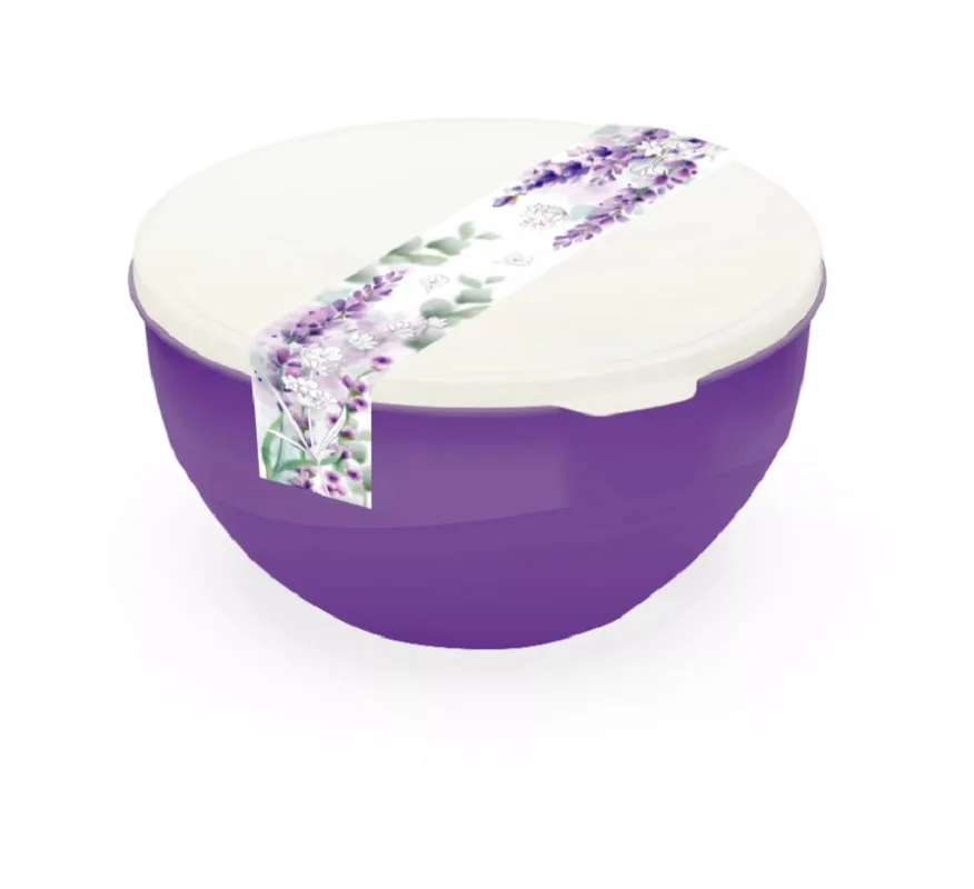 Миска с крышкой Lavender 2л
