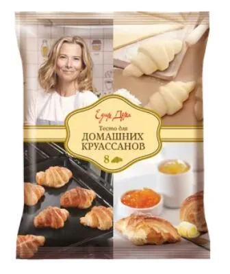 Тесто слоеное для домашних круассанов Едим дома, 360г