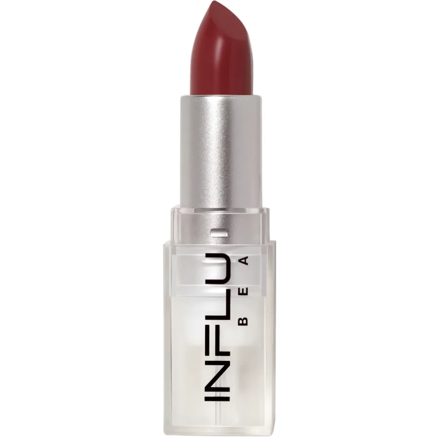 Помада-стик Influence Beauty, сатиновая полуматовая, тон: 08 кораллово-бежевый, 4г