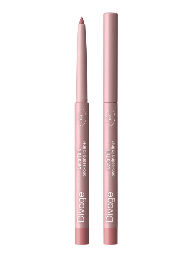Divage Автоматический карандаш для губ Let's Talk long-lasting lip liner Тон 05 холодный розовый