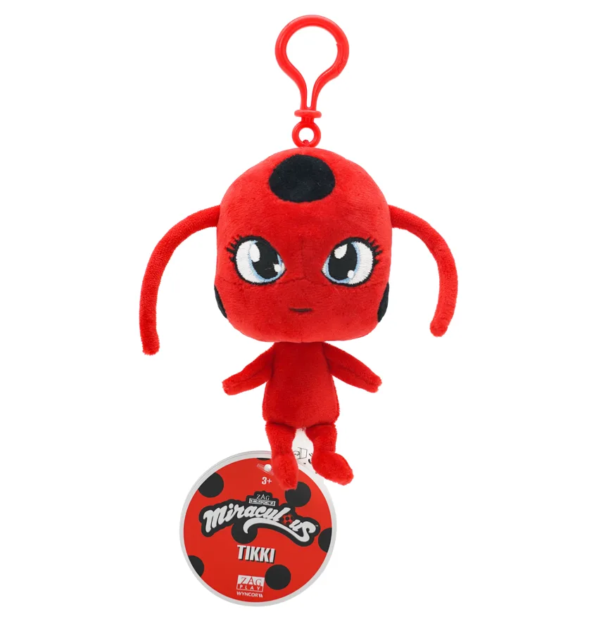 Брелок Miraculous плюшевый Квами Тикки 12 см.