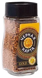 Кофе ЧЕРНАЯ КАРТА Голд ст/б 47.5г