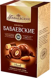 КОНФЕТЫ БАБАЕВСКИЕ, ТРЮФЕЛЬНЫЙ КРЕМ, 98 Г