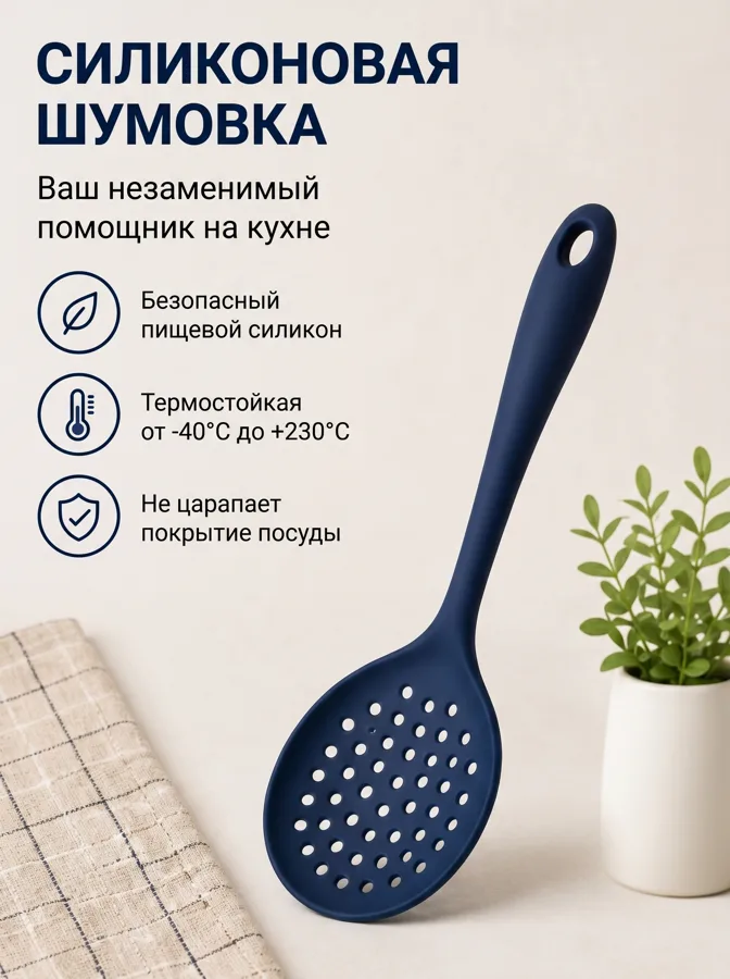 Шумовка силиконовая Fresco Поинт (Point)
