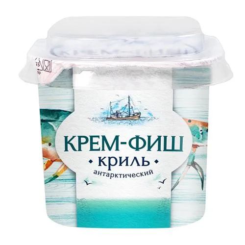 Паста Крем-Фиш Криль антарктический кальмар 150г