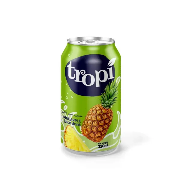 Напиток сокосодержащий TROPI 0,33л Ананас ж/б/24/Азия