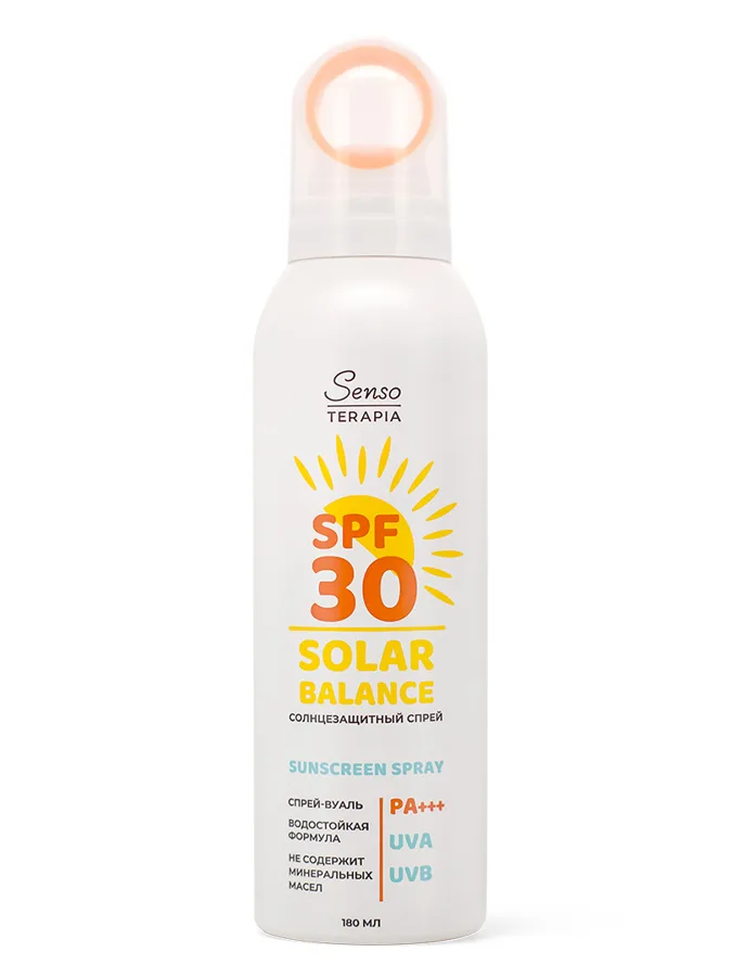 Спрей солнцезащитный Senso Terapia, SPF 30, 180 мл