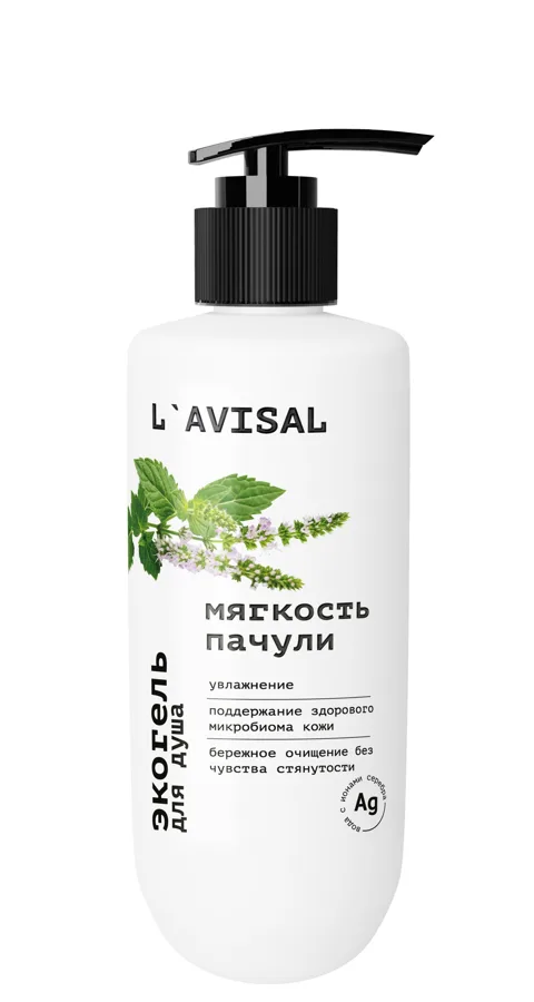 Гель для душа L'avisal Мягкость пачули, 400мл