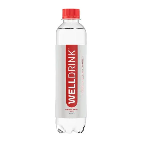 Напиток Welldrinк вкус Красные ягоды-мята 500мл