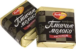 КОНФЕТЫ ПТИЧЬЕ МОЛОКО, РОТ ФРОНТ, 100 Г