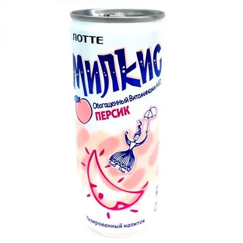 Напиток газ. МИЛКИС 0,25л Персик ж/б/30/Азия