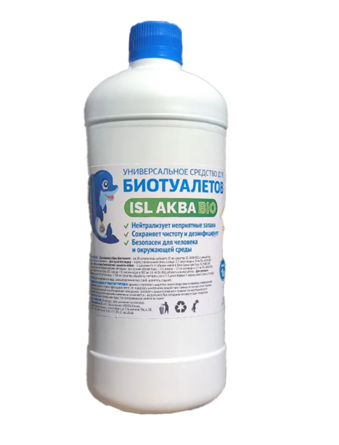 Средство ISL АКВА BIO для биотуалетов 1000мл