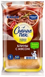 Блинчики СОЛНЦЕПЕК с мясом 420г