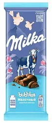 Шоколад МИЛКА Баблс молочный пористый 72г