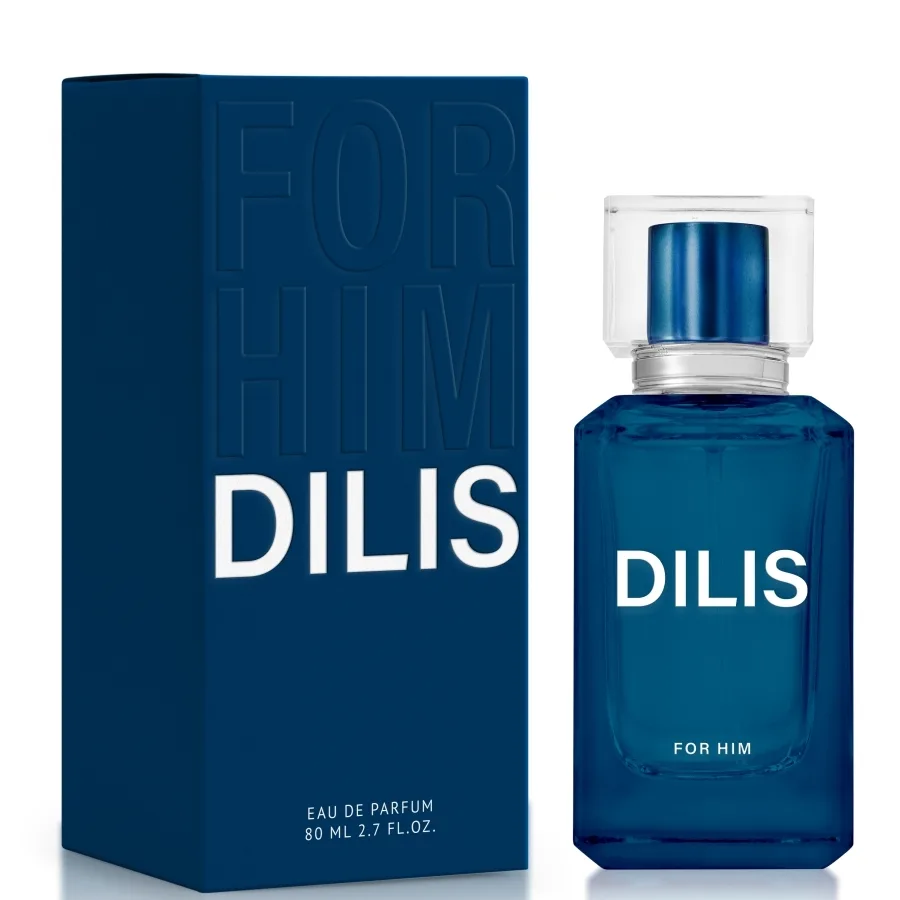 Парфюмерная вода мужская Dilis For him, 80мл