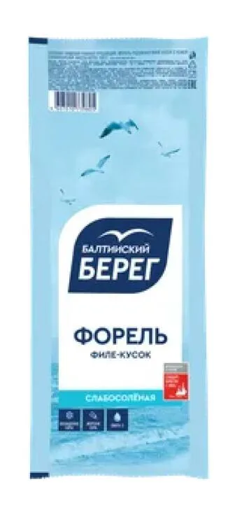 ФорельБалтийский Берег с/с филе-кусок в/у 100г