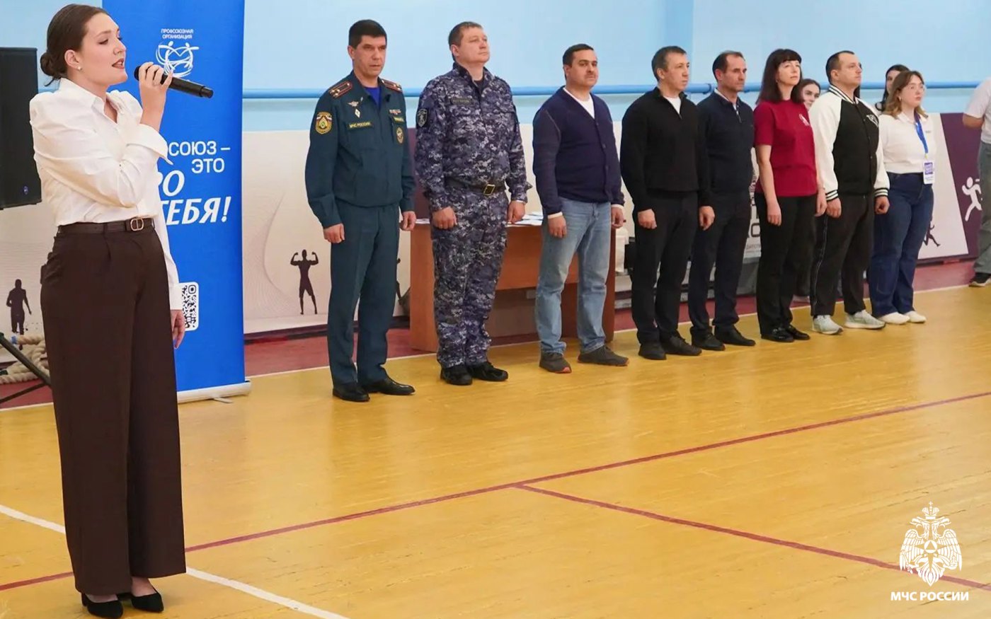 Исполняющий обязанности заместителя начальника Главного управления МЧС России по Томской области принял участие в открытии спартакиады отрядов правопорядка ТГАСУ