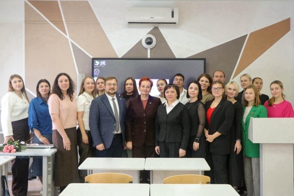 Оксана Козловская встретилась с магистрантами Томского государственного педагогического университета