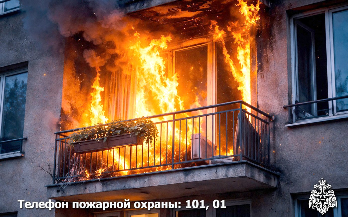 Не делай из балкона пороховую бочку